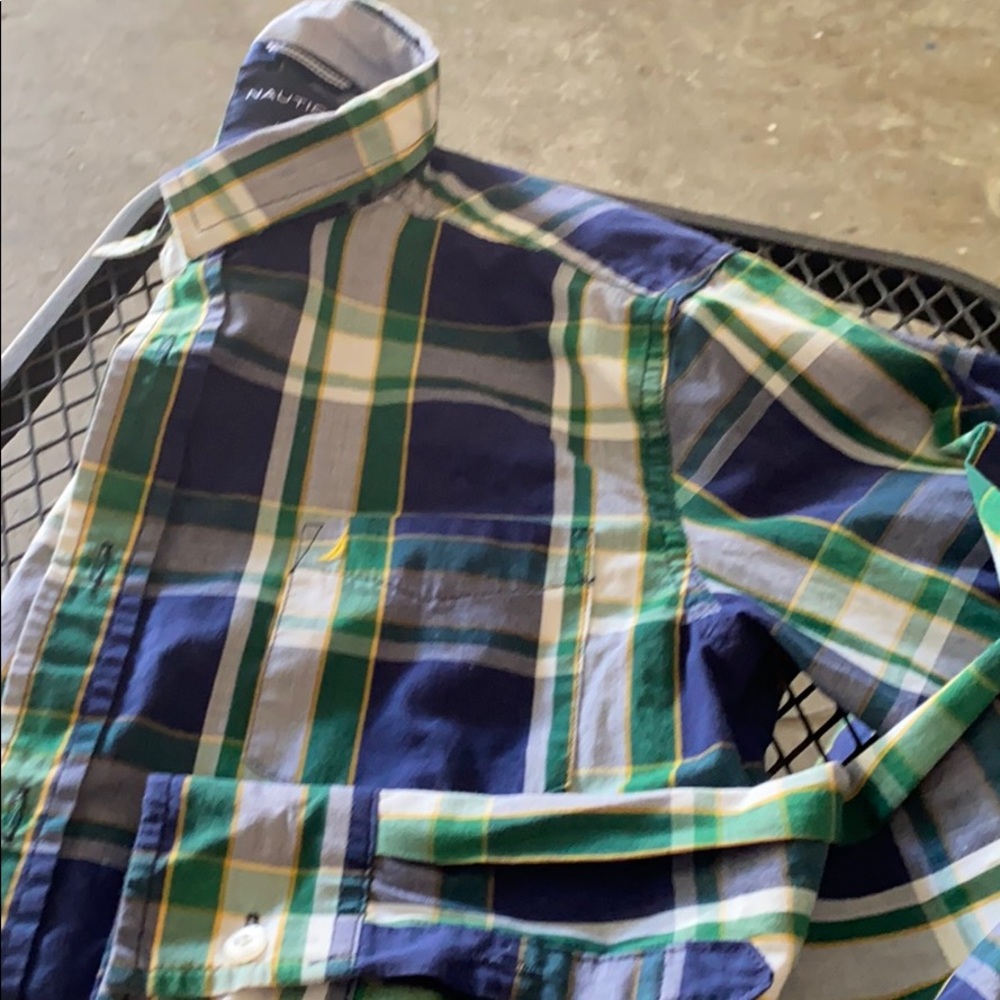 Nautical Plaid Shirt